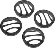 PENIKOKO 4pcs Car Audio Speaker Grill Covers Plastic Horn Guard Mesh Protector for Tweeters Enhanced Audio Clarity and Sturdy Protection for Your Vehicle Sound System