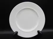 Crate & Barrel White Pearl Salad Plate Bone China Japan Nikko New 2
