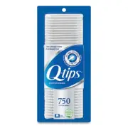 Q-tips Cotton Swabs, 750/pack, 12/carton 09824CT UNILEVER Q-tips 09824CT