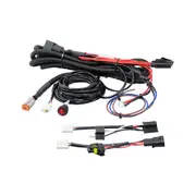 WhiteVision LED Light Bar Plug & Play Wiring Harness DT Conn