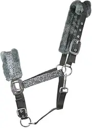 Hy Dazzle Head Collar (UK Size: Pony) (Gun Metal Grey)