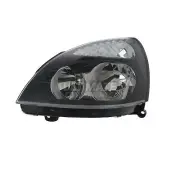 Renault Clio Headlight Mk2 Hatchback 2001-2005 Black Headlamp Passenger Side