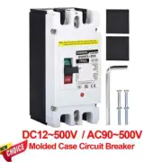 Solar DC AC Molded Case Circuit Breaker 500V 25KA 100A/125A/160A/200A/250A For P