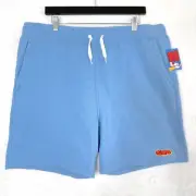 Empyre Zephyr Sweat Shorts Mens XXL Blue Drawstring Comfort