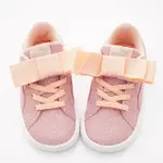 ★PUMA運動童鞋-緞帶閃耀休閒鞋款370635-02粉(寶寶段)