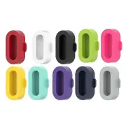 Silicone Dustproof Cap Cover for Garmin Fenix 5s 5x 6 6s 6x - Pack of 10 Multicolor