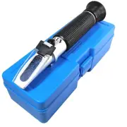 Aquarium Salinity Refractometer with ATC Function,Saltwater Test Kit for Seaw...