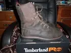 Timberland Hightower 8" Composite Safety Toe Waterproof Leather Boots W 10 New