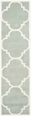 Safavieh Chatham GREY / IVORY 2'-3" X 9' Runner - CHT730E-29