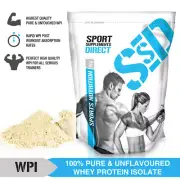 3KG UNFLAVOURED WHEY PROTEIN ISOLATE - 100% WPI - PURE AND NATURAL 3 X 1KG