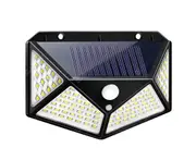 100 LED Solar Light Outdoor Solar Lamp Powered Sunlight Waterproof PIR Motion Sensor Street Light for Garden Decoration