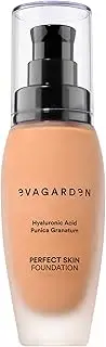 EVAGARDEN Perfect Skin Foundation - Soft Texture Ensures Excellent Coverage and Natural Finish - Visibly Reduces Signs of Aging - Smooth and Moisturizes Your Epidermis - 242 Toast - 1.01 oz