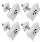 4 Pcs Photovoltaic Bracket Press Solar Panel Mount Mounting Kit Gutter