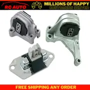 Fits 2001-2004 Volvo S60 2.3L Front RT/Rear UP Motor & Trans Mount Set 3pc : A40