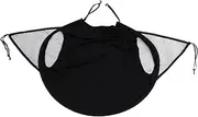 Kisangel Stroller Sunshade Windproof Spandex Sunscreen Umbrella Extra Long Stroller Awning Accessory for Enhanced Shade and Ventilation Quick Release Design for Easy Operation