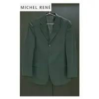 在飛比找蝦皮購物優惠-全新 100%羊毛 專櫃品牌MICHEL RENE 深灰色西