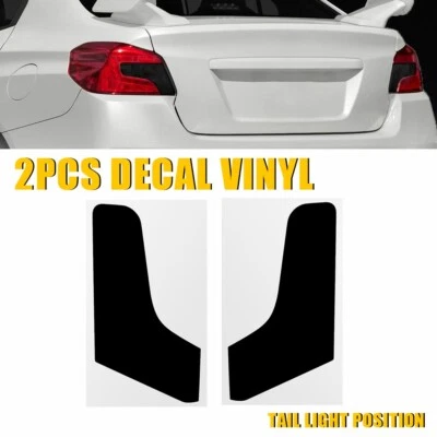 For Subaru WRX/WRX STI 2015-2021 Smoke Tail Rear Light Precut Vinyl Tint Overlay (for: Subaru)