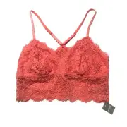 aerie eyelash lace bralette