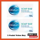 NEW! 2x OILATUM Bar SOAP For Dry Skin (100g) Gently Cleanses Moisturizes