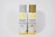 2 Wilton Color Mist GOLD & SILVER Metallic Shimmering Food Color Spray 1.5oz