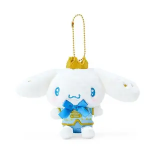 【震撼精品百貨】大耳狗_Cinnamoroll~日本Sanrio三麗鷗 大耳狗絨毛玩偶吊飾-國王的新衣*08280