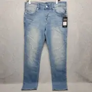 True Religion Mens 32×32 Actual (34×31) Geno No Flap Relaxed Slim Stretch Jeans
