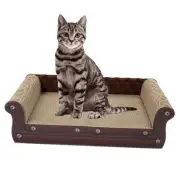 Cat Scratching Sofa, Couch Shaped Thick Cat 22.4 "L X 12.2" W X 6.3 "H