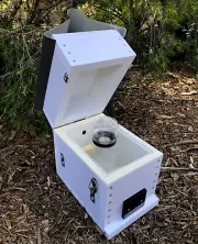 Stingless Native Bee Hive | OATH BeeHive Perspex Honey Jar Inc Roof