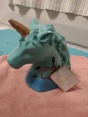 Unicorn ceramic night light sculpture - Ships fast!