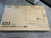 Acer 27” Curved Gaming Monitor (um.he3sa.p01)