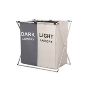 Oxford Fabric Dirty Clothes Storage Basket Laundry Basket Laundry Hamper C8F2