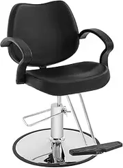 PayLessHere Barber Chair, Salon Chair, Salon Chair for Hair Stylist,Styling Heavy Duty Hydraulic Pump Stylist Chair Adjustable Hydraulic Chair for Hair Stylist Women Man