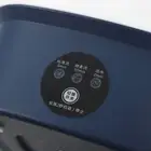 (UK Plug Blue)9L Portable Washing Machine Blue Light Multifunctional Mini Was