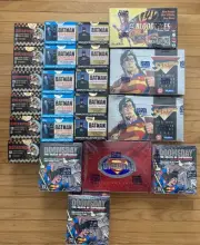 1992 Skybox DC Comics Doomsday Death Superman Sealed Box 36 Card Pack Batman LOT
