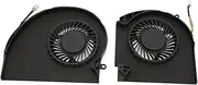 Laptop Cooling Fan Efficient Heat Dissipation Lightweight Replacement ALW17C 04RFW1 (CPU and GPU Fan)