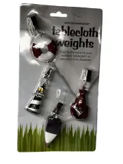 New Boston Warehouse Table Cloth Weights Clips 4 Piece Beaches