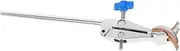 Amosfun 4 Iron Laboratory Clamp Adjustable Cork Lined Prong Holder for Flask Necks Prong Design for Secure Grip Labs and Chemical Facilities