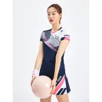 在飛比找ETMall東森購物網優惠-可萊安韓國羽毛球服男女短袖夏季新款情侶隊服透氣速干運動服套裝
