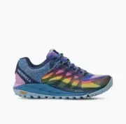 NEW Merrell Trail Sneaker VIBRAM Antora 2 Low Rainbow Blue J135430 Women's Size