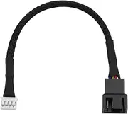 Create idea 3pcs PWM Adapter 4-Pin Fan Adaptor Cable 15cm 4-Pin Splitter Micro Plug for VGA Graphics Card Cooler Fans PWM Fan Extension Cable PWM Extension