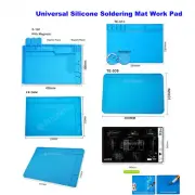 Universal Silicone Mat Desktop Work Pad ESD Magnetic Repair Platform Repair Pads