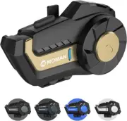 Moman H2PRO 1000m Motorcycle Headset Helmet Intercom Music Share Single PACK