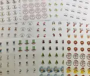 24x Personalised Christmas Gift Stickers Labels Santa Elf Reindeer Presents Tree