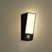 LED Outdoor Motion Sensor Lamp Fixture Building Exterior Courtyard Wall Lights