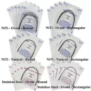 Orthodontic Arch Wire arcos de ortodoncia NiTi Stainless Steel Round Rectangular