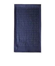 Dot printed scarf One size Navy Blue/White