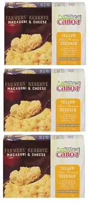 Cabot Creamery Macaroni & Cheese Yellow Cheddar 3 Pack