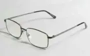 Foster Grant Men's Reading Glasses T10 Gunmetal Eyeglasses Readers 1.25 New