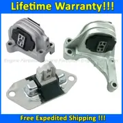 K2508 Motor & Trans Mount Set 3pc For 2001-2004 Volvo S60 2.3L Front RT/Rear UP (for: Volvo)