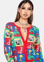 [Dolls Kill x Looney Tunes] Certified Loon Thermal Pajamas